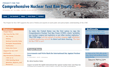 Desktop Screenshot of projectforthectbt.org